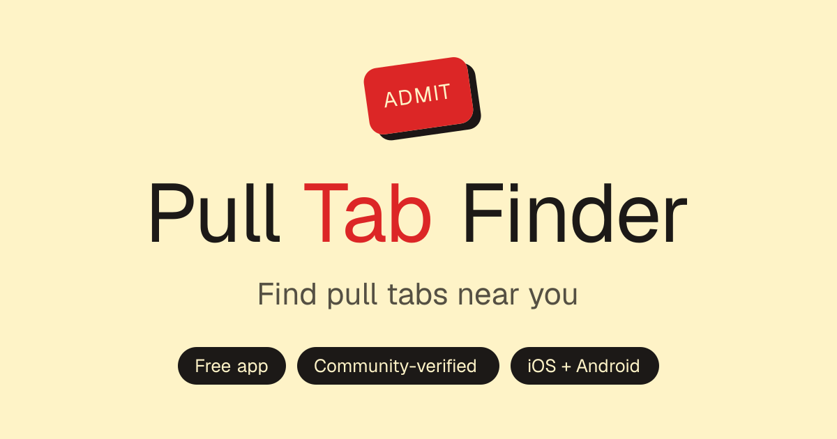 Pull Tabs in Seattle, WA: 37 Spots to Play | Pull Tab Finder